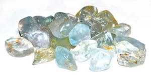 1 Lb Topaz, Blue Tumbled Stones