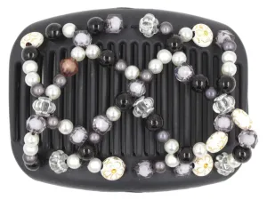 African Butterfly Hair Comb - Ndalena Black 120