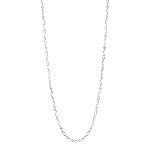 Akoya Cultured Pearl Necklace in 18K White Gold 32-Inch