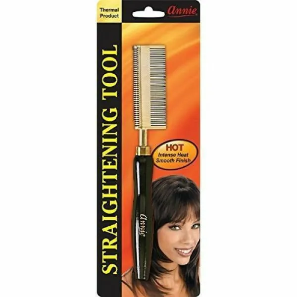 ANNIE: Straightening Comb - Medium Teeth Double Sided #5504