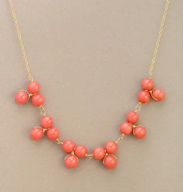 Astor Cluster Bib Necklace