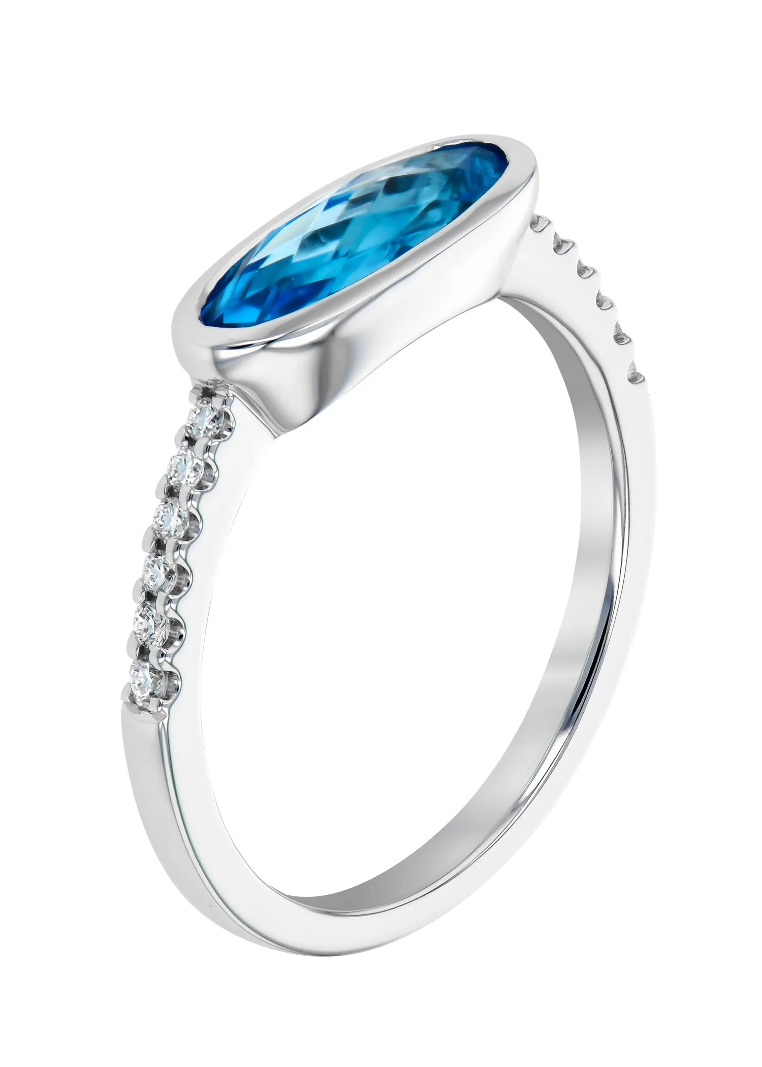 Blue Topaz Ring