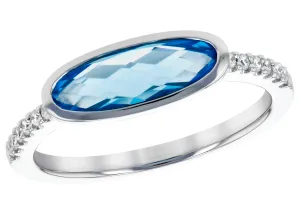 Blue Topaz Ring