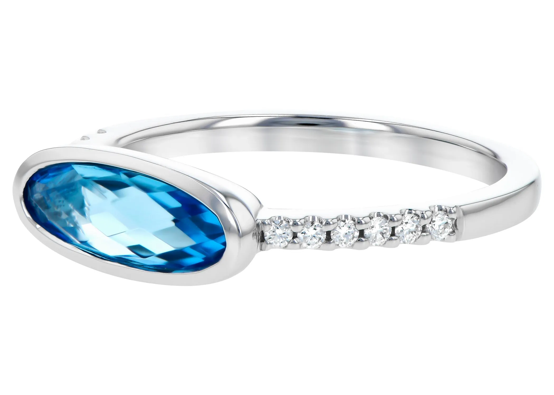 Blue Topaz Ring