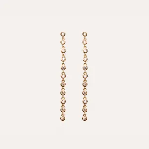 Chandelier Earrings in 14kt Gold Over Sterling Silver