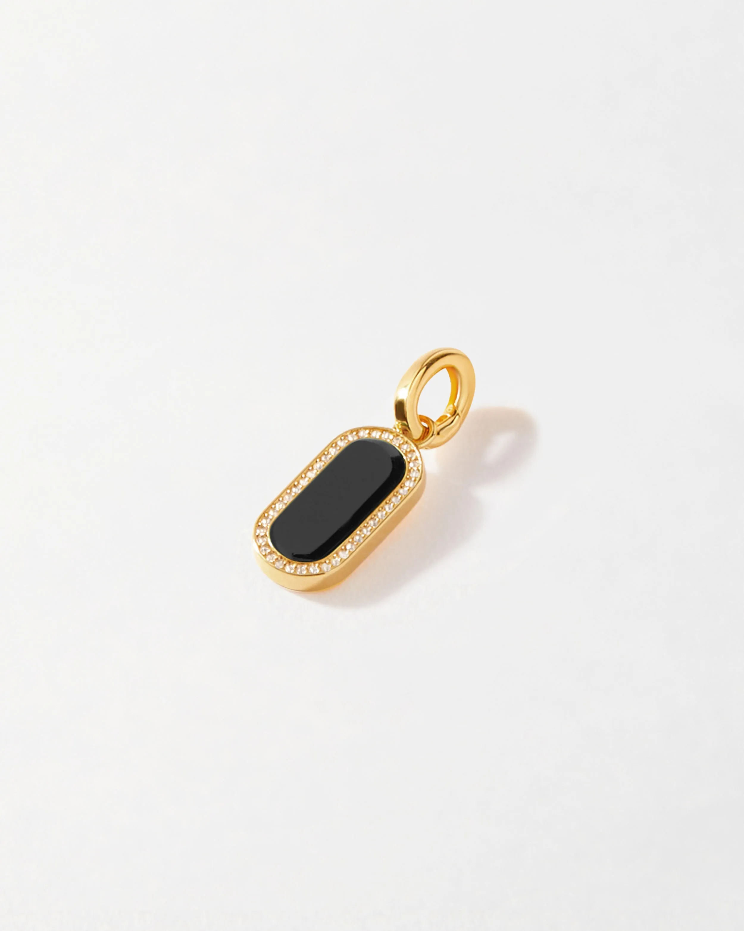 Charlotte Collins Black Onyx Charm Pendant