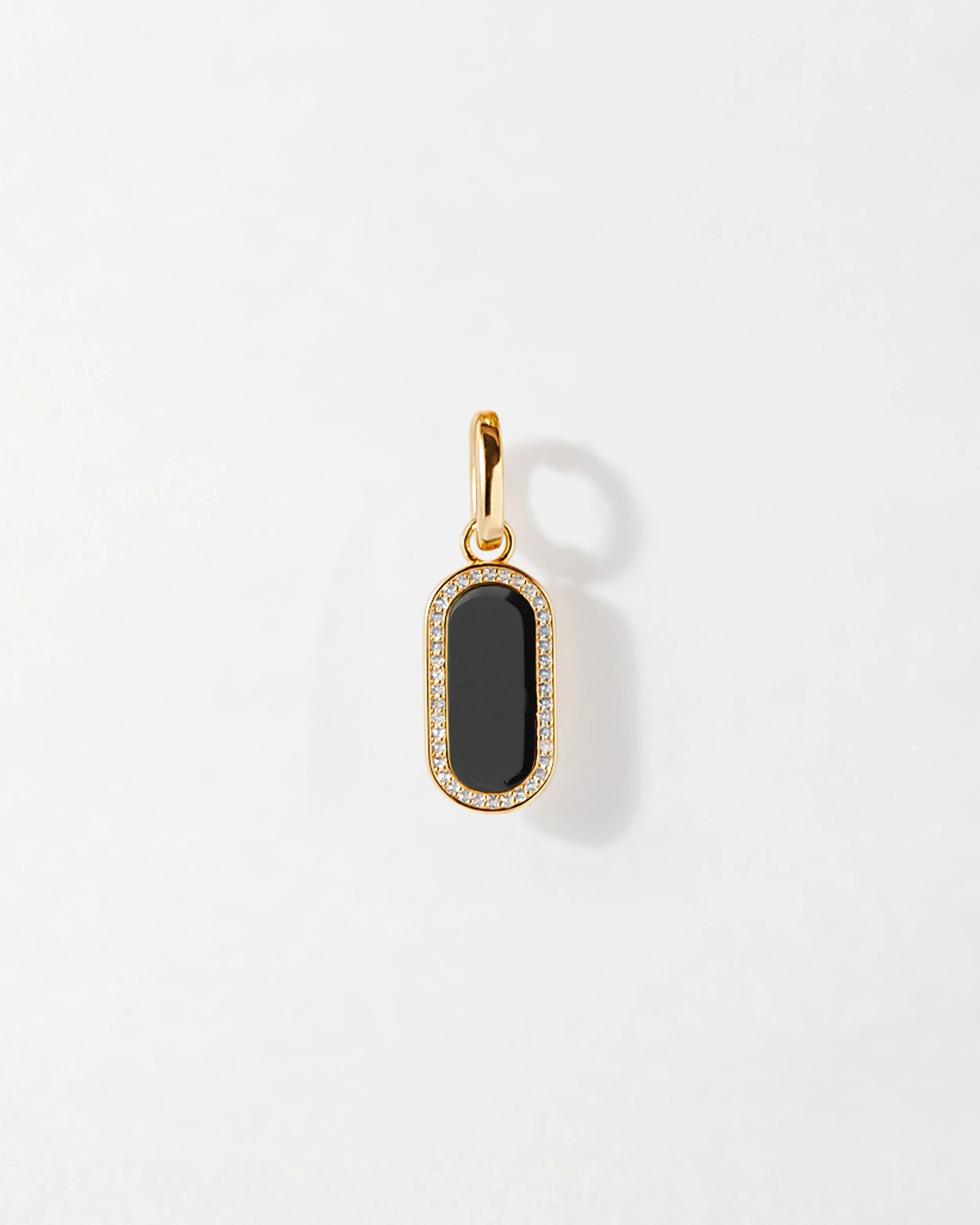 Charlotte Collins Black Onyx Charm Pendant