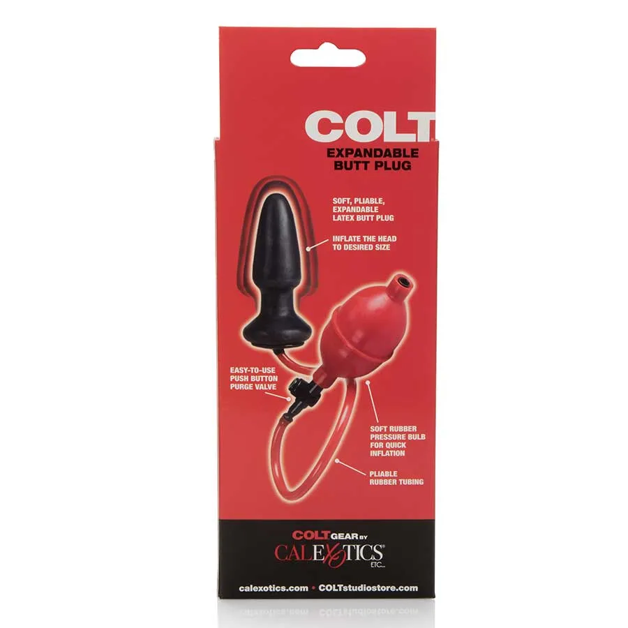 Colt Expandable Red Butt Plug for Men by Colt