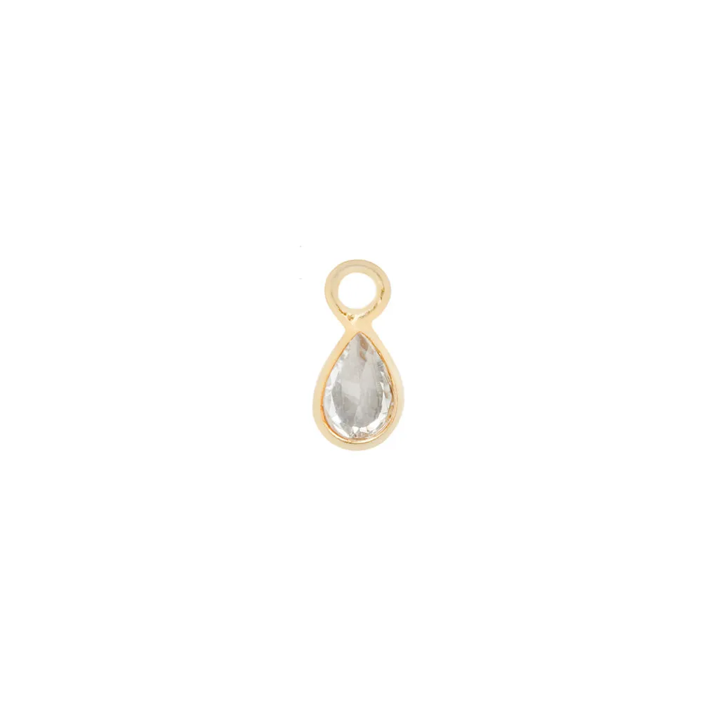 Concorde Teardrop Charm