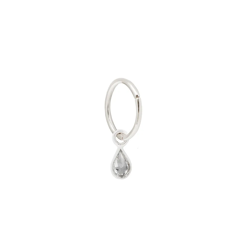 Concorde Teardrop Charm