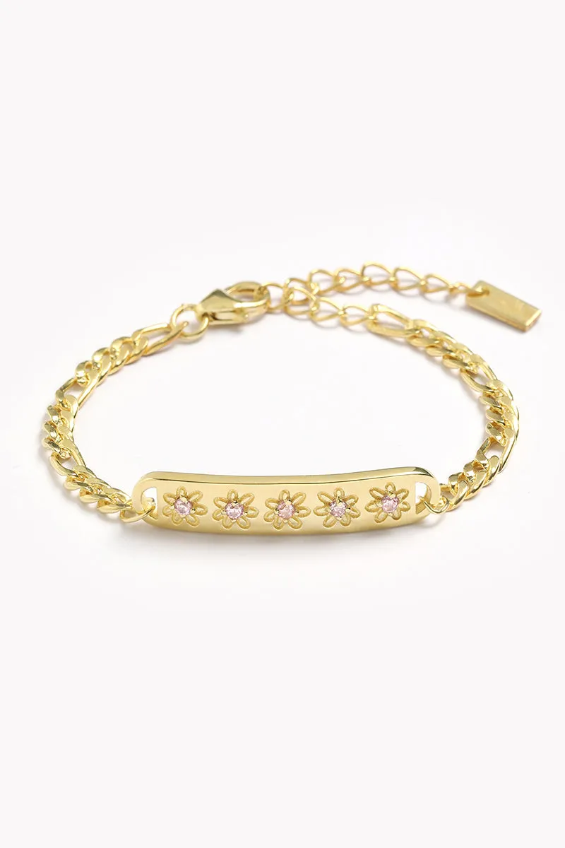 Daisy Bracelet - Gold