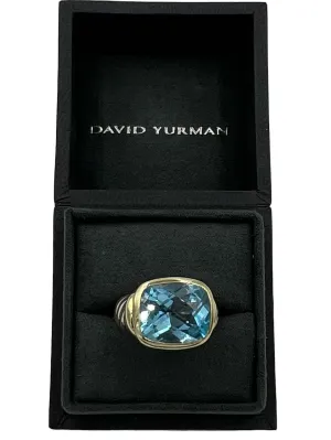 David Yurman Blue Topaz Ring