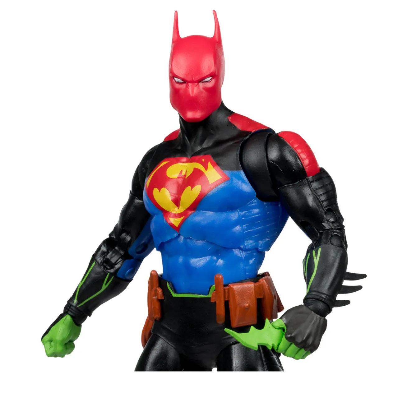 DC Multiverse Batman/Superman Fusion (Batman/Superman: World's Finest) 7" Inch Scale Action Figure - McFarlane Toys