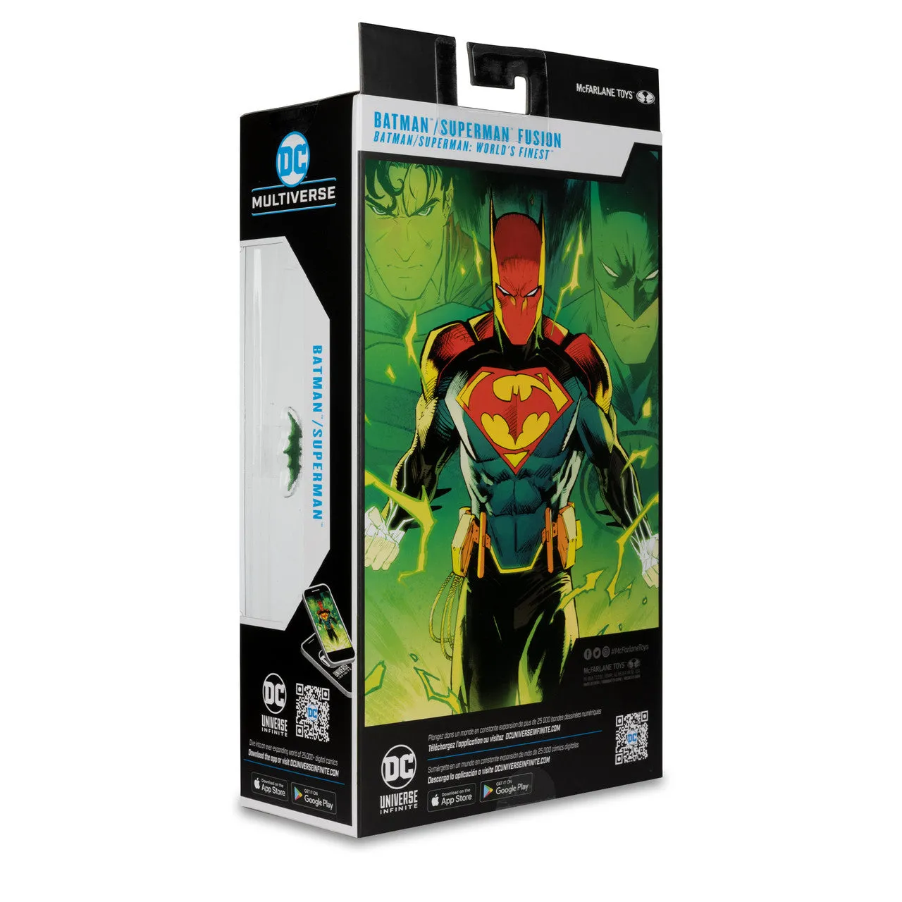 DC Multiverse Batman/Superman Fusion (Batman/Superman: World's Finest) 7" Inch Scale Action Figure - McFarlane Toys