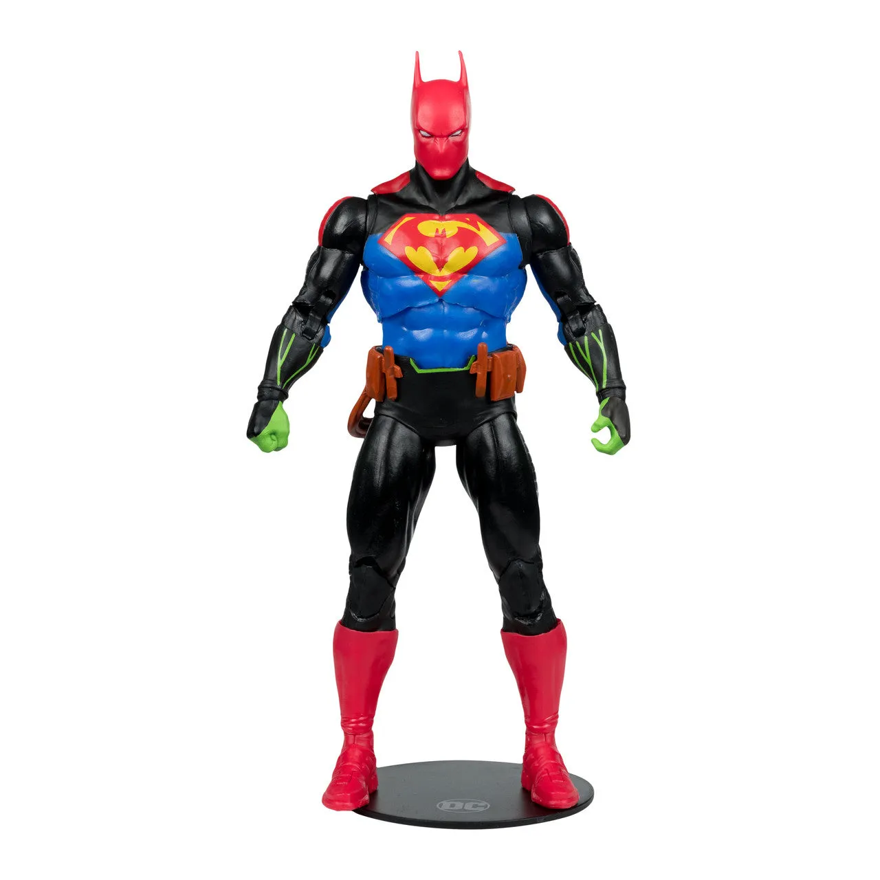 DC Multiverse Batman/Superman Fusion (Batman/Superman: World's Finest) 7" Inch Scale Action Figure - McFarlane Toys