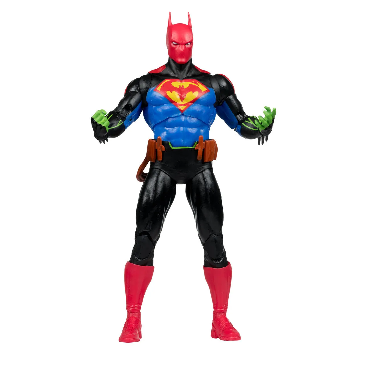 DC Multiverse Batman/Superman Fusion (Batman/Superman: World's Finest) 7" Inch Scale Action Figure - McFarlane Toys