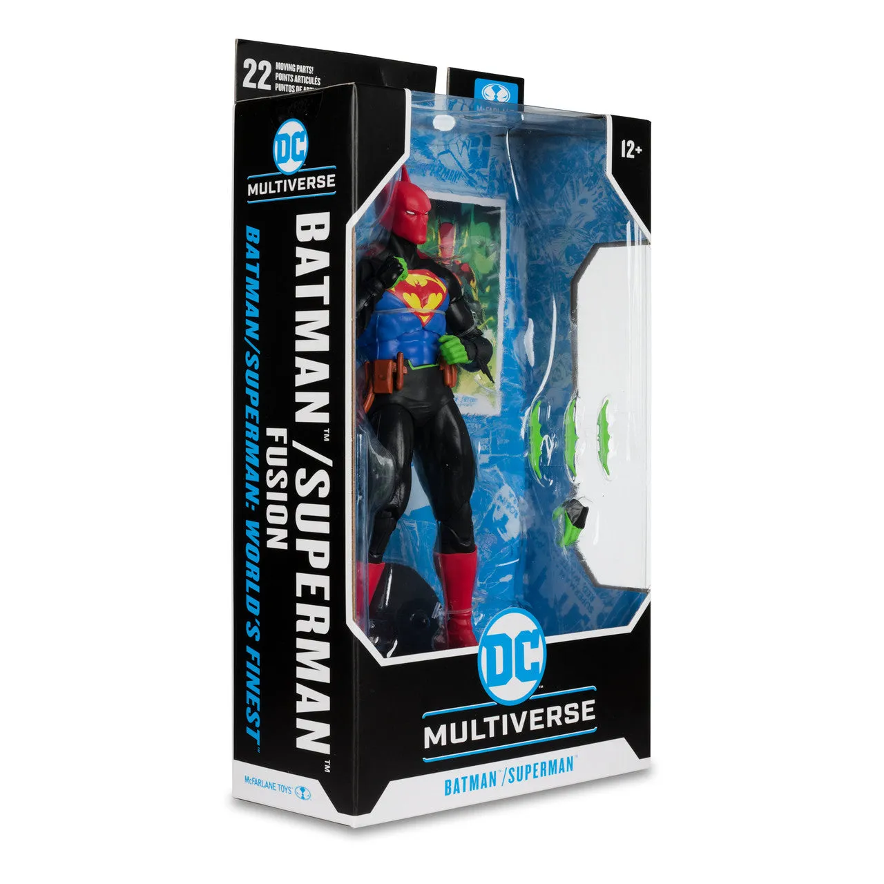 DC Multiverse Batman/Superman Fusion (Batman/Superman: World's Finest) 7" Inch Scale Action Figure - McFarlane Toys