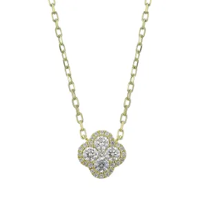 Diamond Clover Necklace