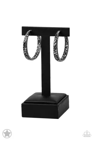 Earrings GLITZY By Association - Black E2202 Blockbuster