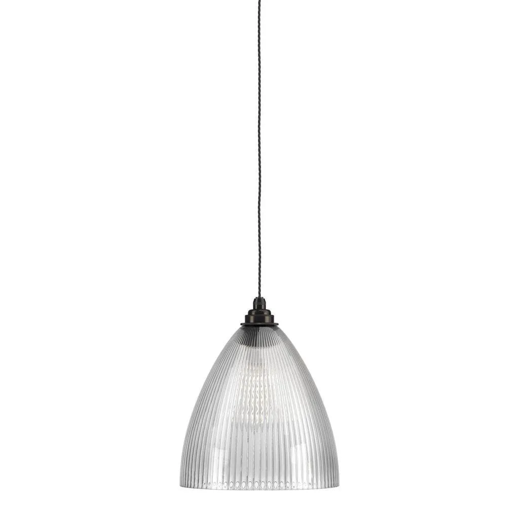 Etched Glass Pendant Light Ledbury