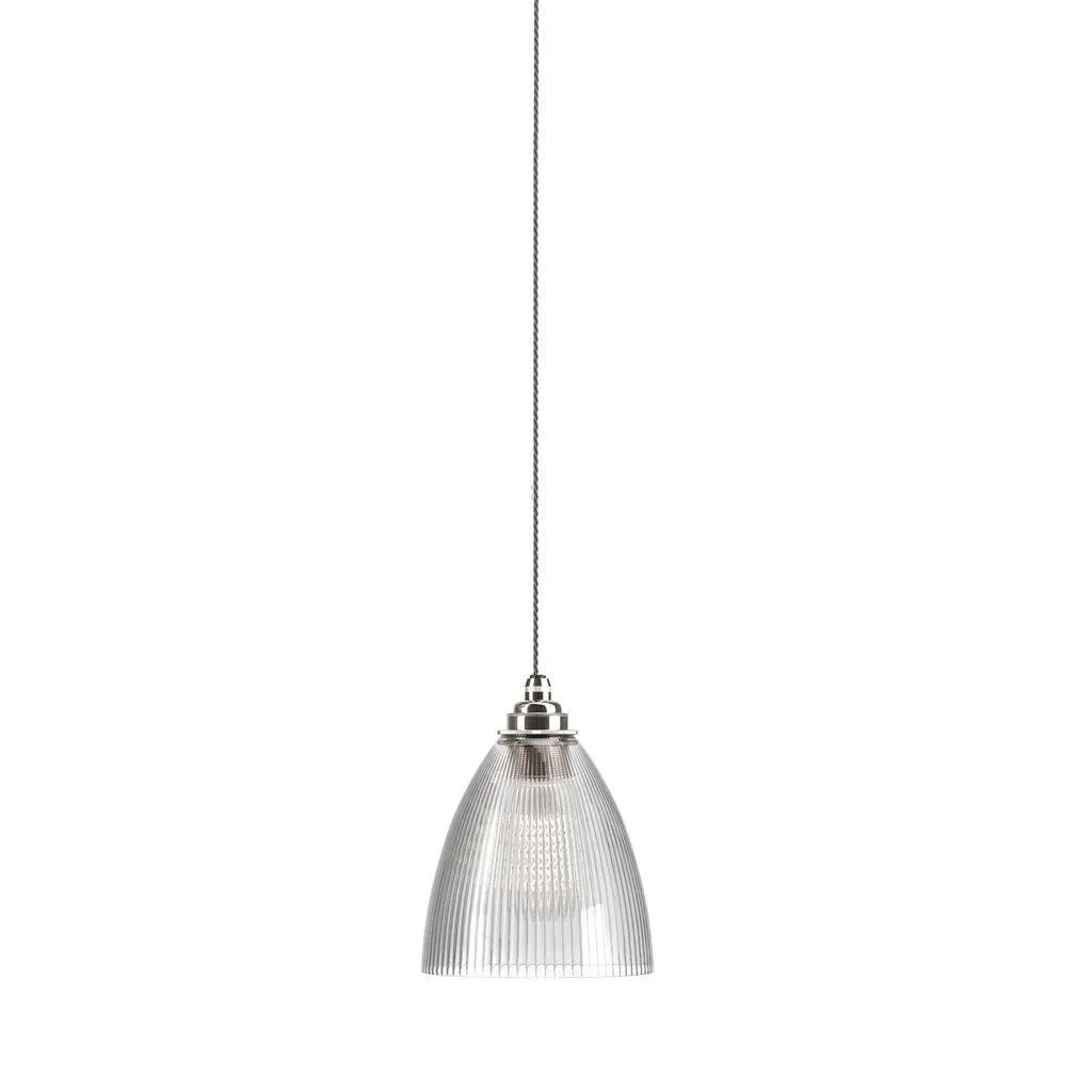 Etched Glass Pendant Light Ledbury