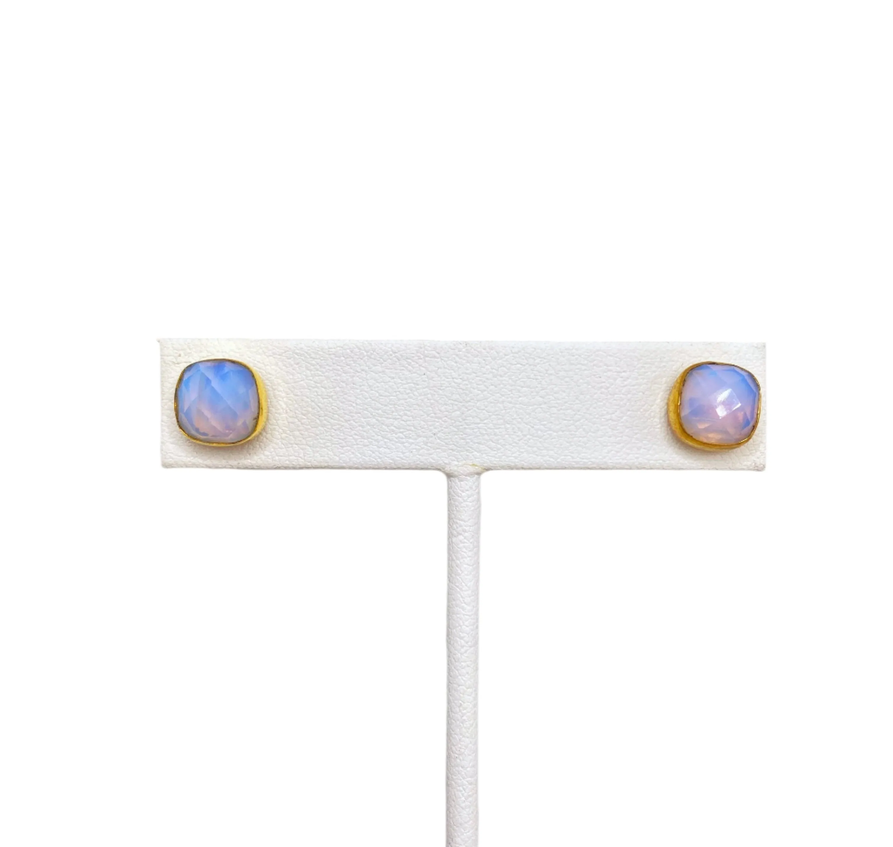 Gemstone Stud Earrings