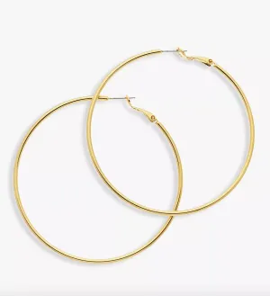 Gold Hoop Earrings