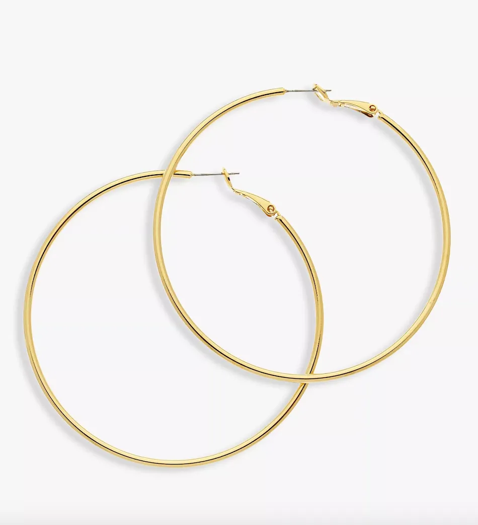 Gold Hoop Earrings