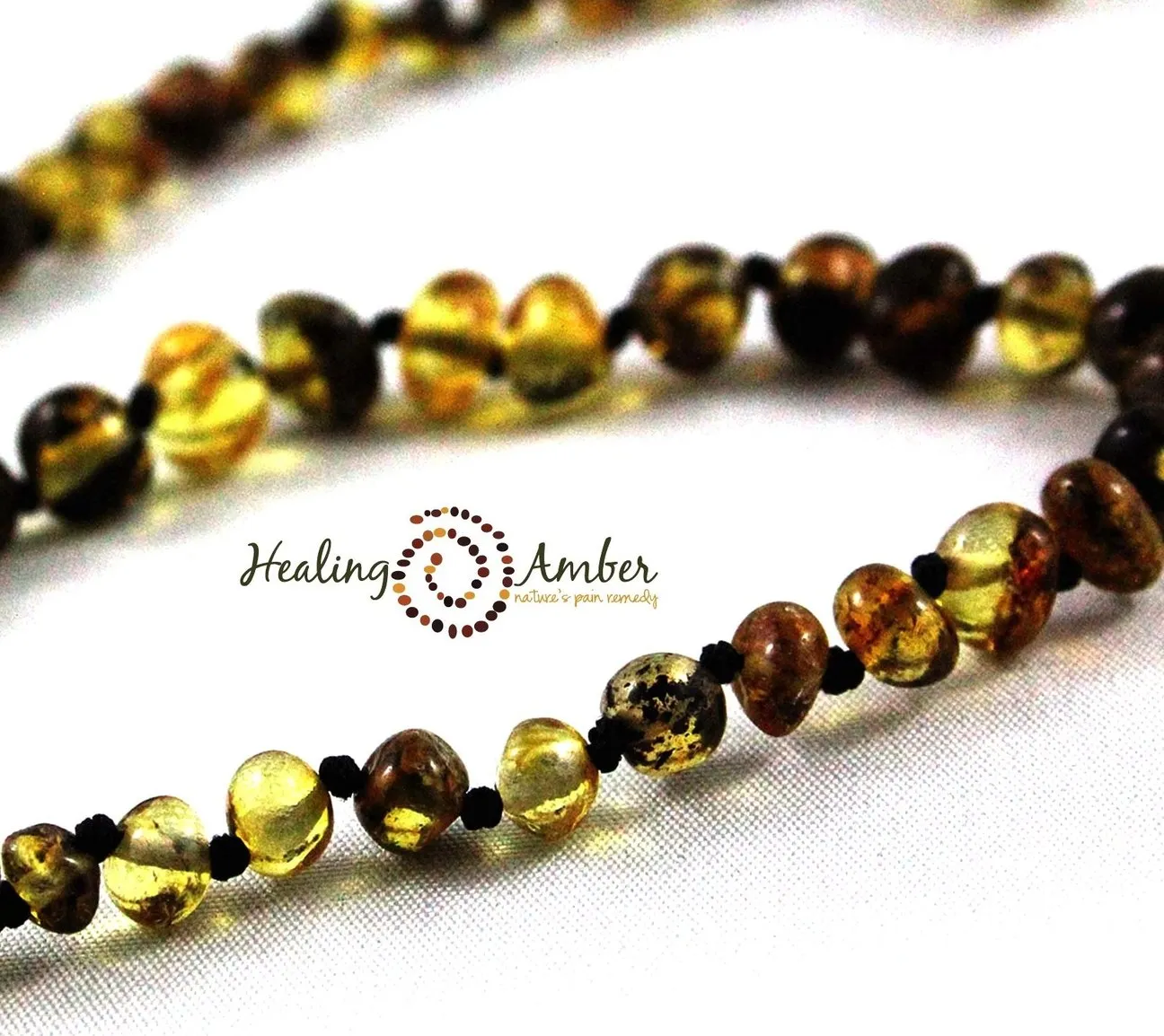 Healing Amber Necklace - 11 Inches