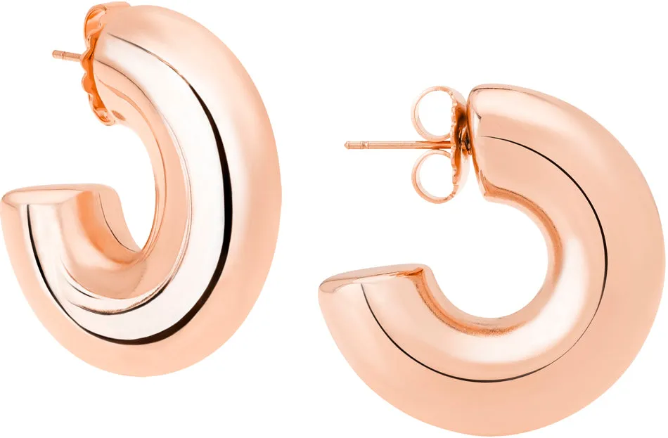 Janis Savitt Small Hoop Earrings (Various Colors)