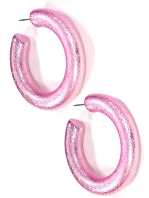 KE8563 Dory C Shape Hoop Earrings