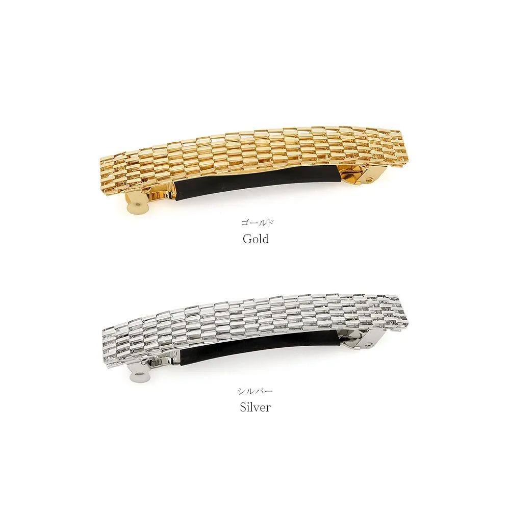 Mesh Rectangle Barrette