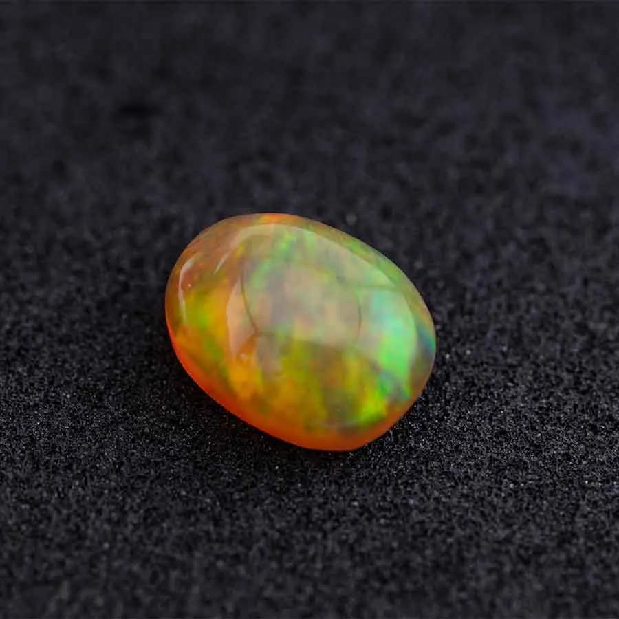 Natural Egg Shape African Opal Ethiopian Opal