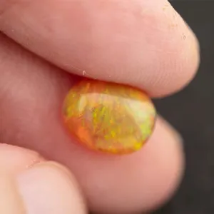 Natural Egg Shape African Opal Ethiopian Opal