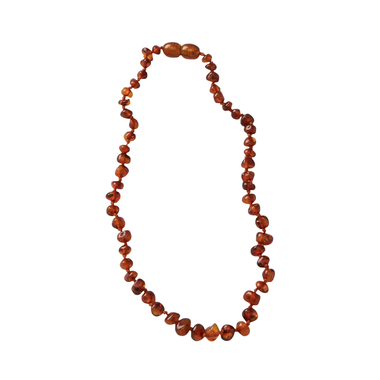 Nature Baby Amber Beads - Cognac