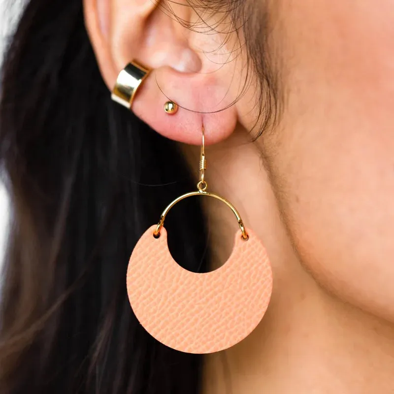 Nina Earrings in Cantaloupe