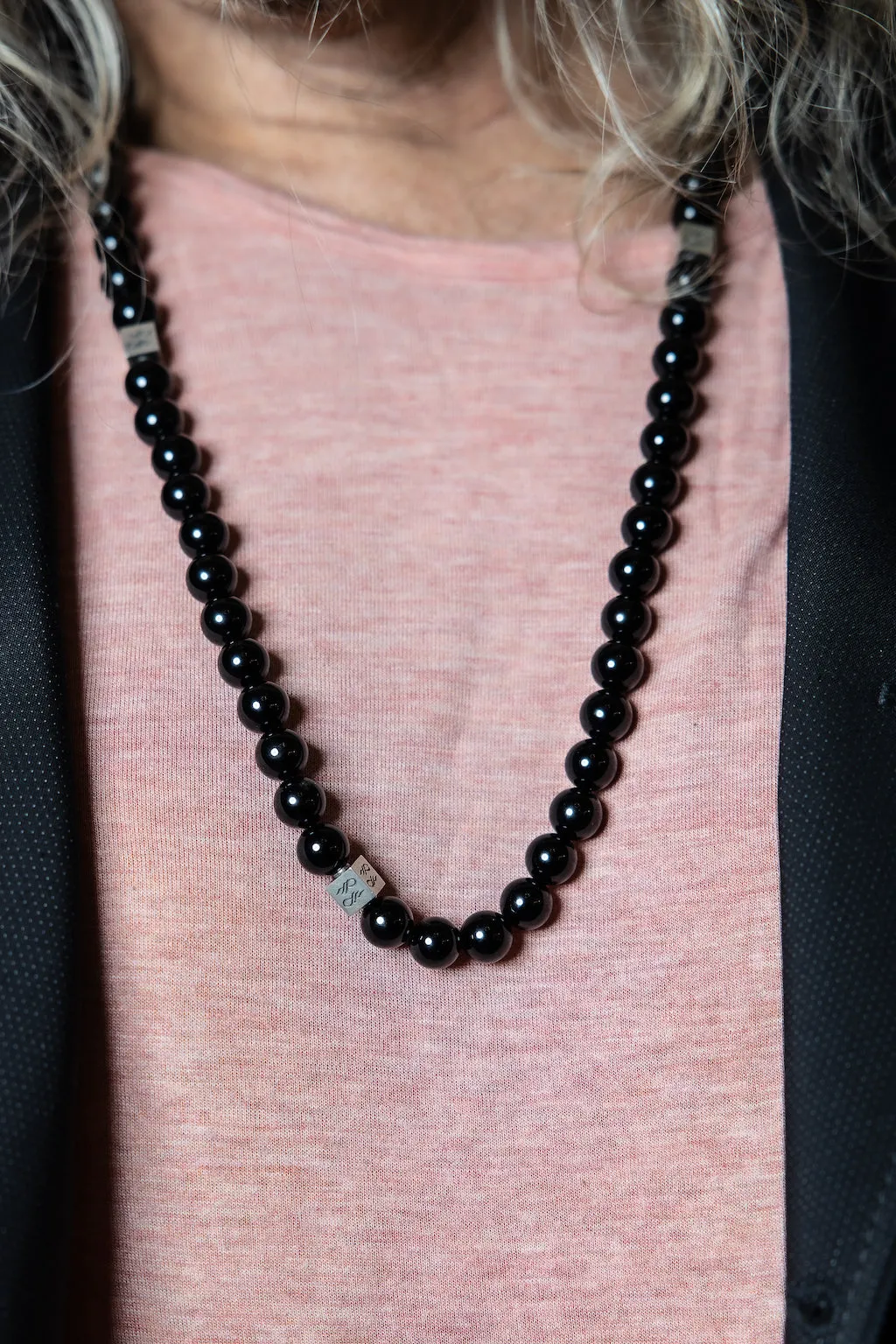 Onyx Natural Gemstone Centerpiece Necklace