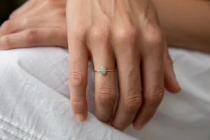 Oval Opal Ring