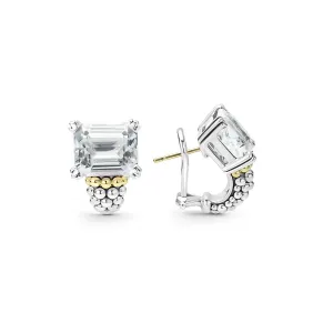 Petite White Topaz Earring