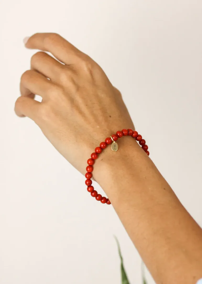 Red Coral Bracelet