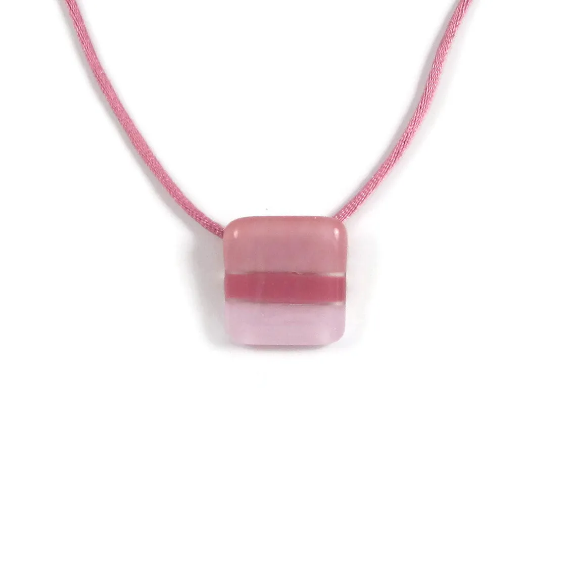 Shades Mini Glass Pendant - Red