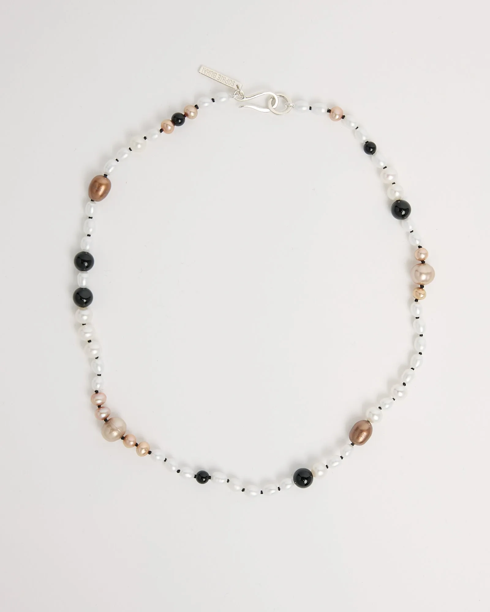 Sirena Pearl Neckace in Multi Color Pearls