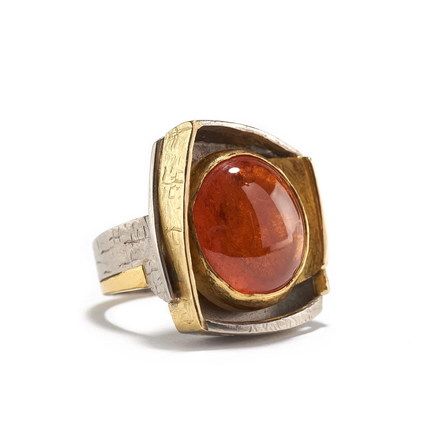 Spessartite Garnet Ring