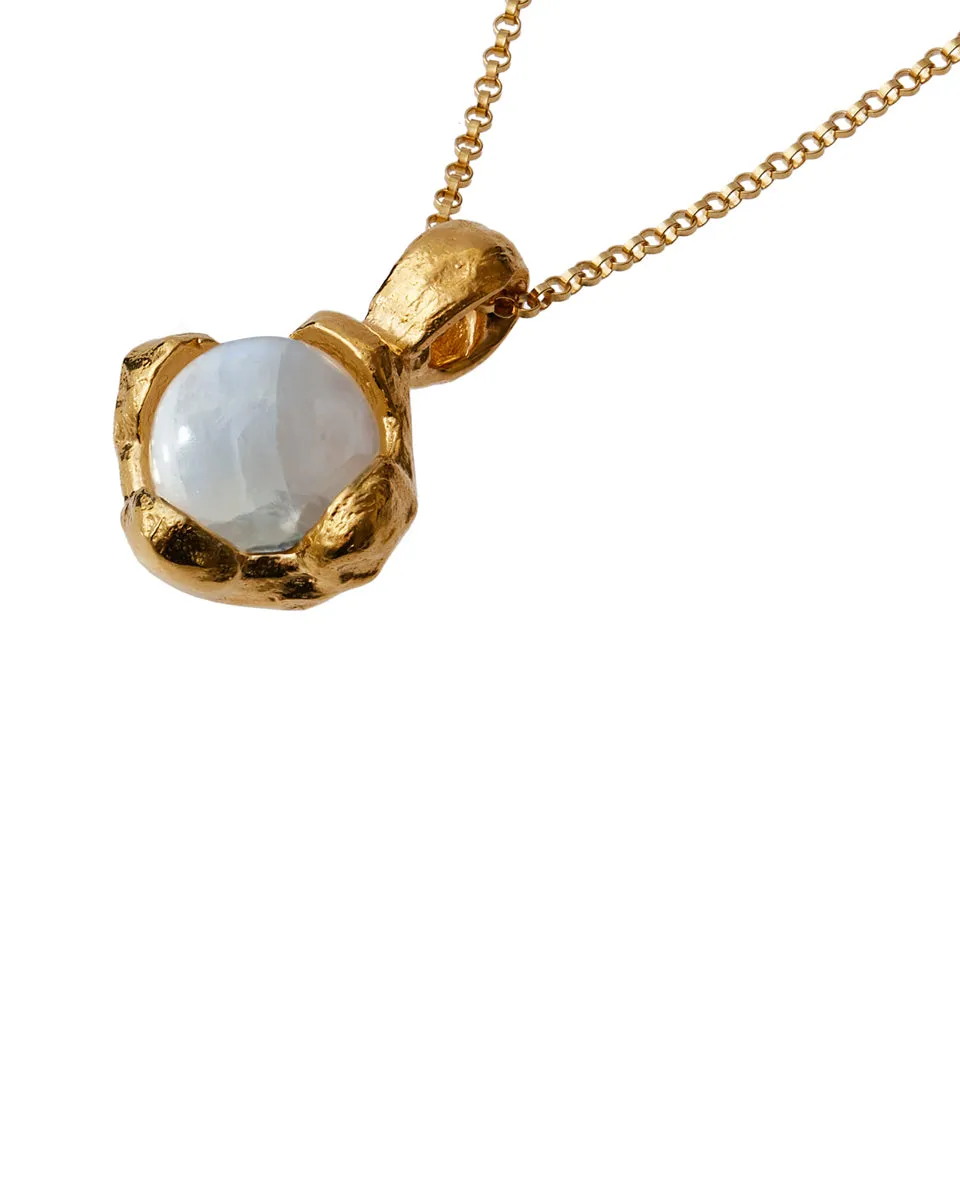 The Lunar Fragment Moonstone Necklace