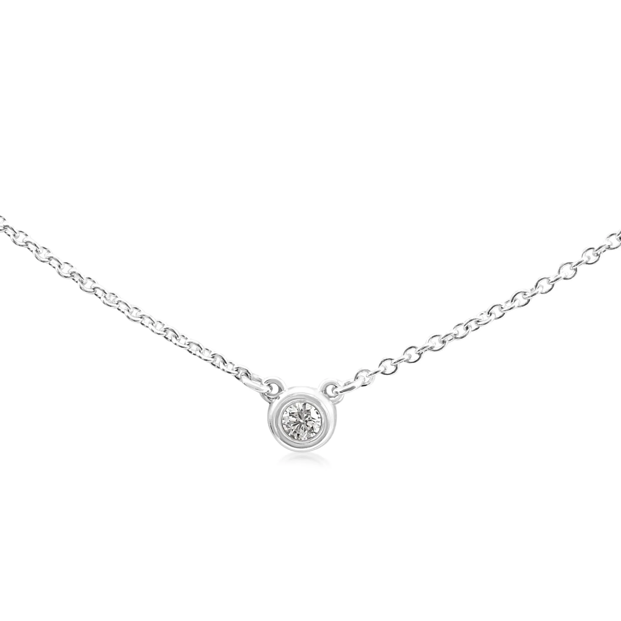 Tiffany Diamonds By The Yard 16" Necklace - Sterling Silver