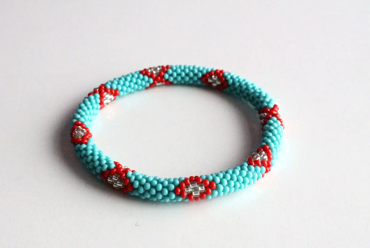 Turquoise Roll On Bracelet