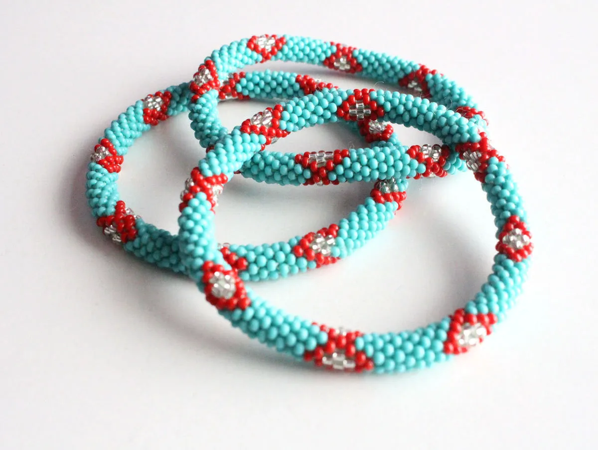 Turquoise Roll On Bracelet