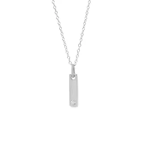 W/G Diamond Fashion Pendant 9ct