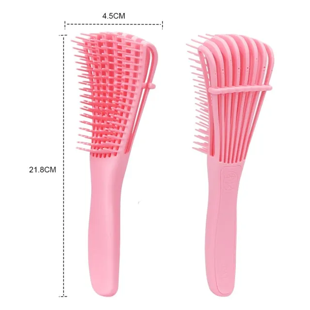 YBLNTEK Hair Brush Detangling Brush Scalp Massage Hair Comb Detangler Hairbrush for Dry Wet Curly Hair Home Barber Accessories