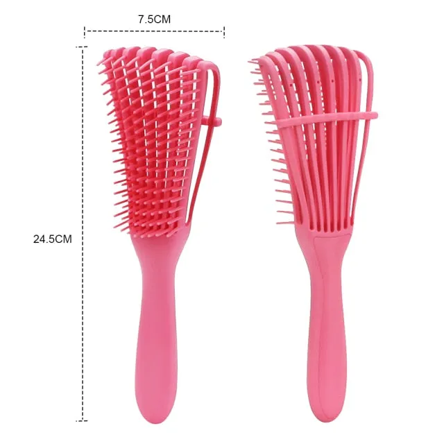 YBLNTEK Hair Brush Detangling Brush Scalp Massage Hair Comb Detangler Hairbrush for Dry Wet Curly Hair Home Barber Accessories